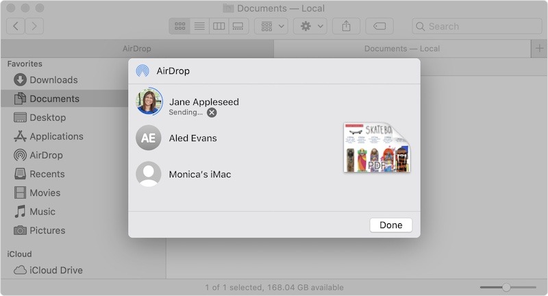 Cómo utilizar Airdrop Mac Ios para varios usuarios