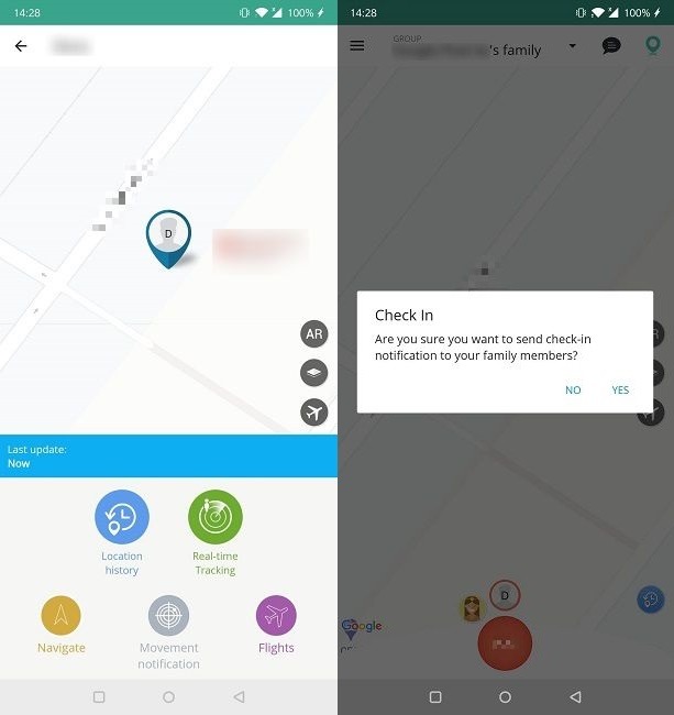 Aplicaciones Android Compartir ubicación Family Locator