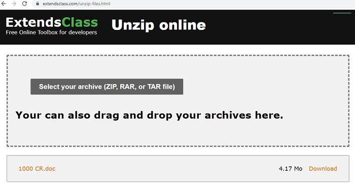 Zip Rar Google Drive Extendsclass Unzip