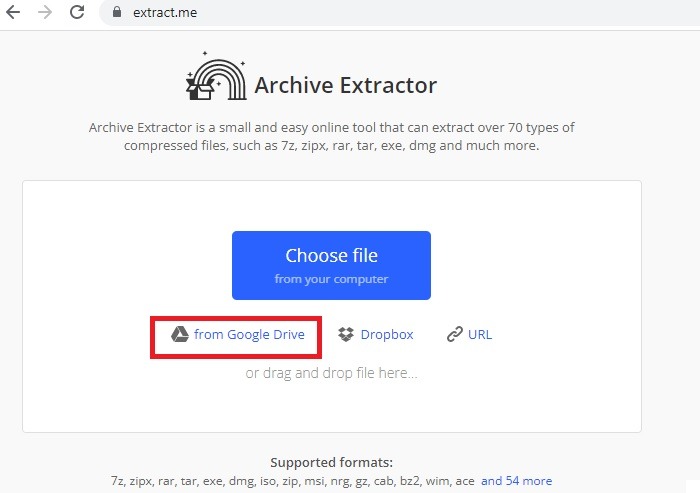 Zip Rar Google Drive Zip Extract.me Google Drive