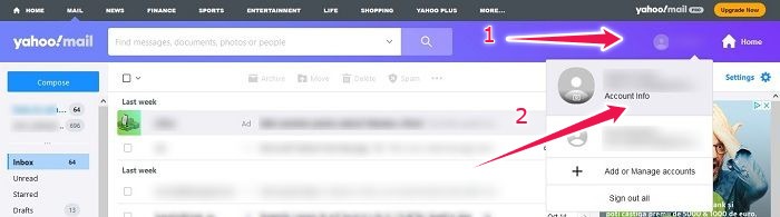 How To Read Yahoo Mail Any Email App Yahoo Account Info