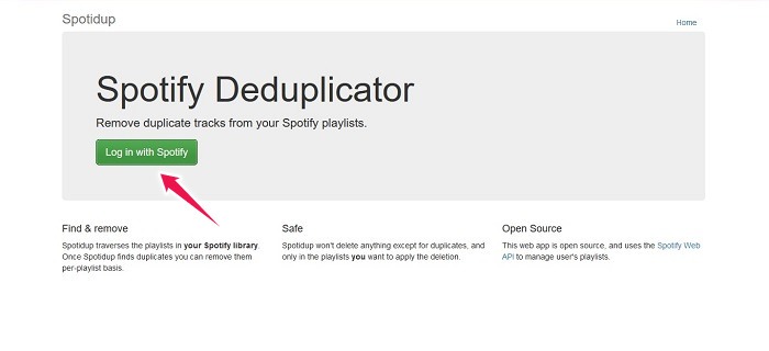 Eliminar duplicados de la lista de reproducción de Spotify Mehre Iniciar sesión Spotify