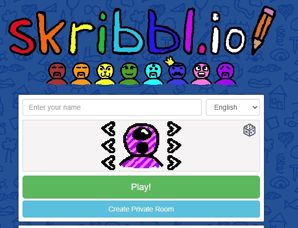 Best Online Games To Play With Friends Skribbl