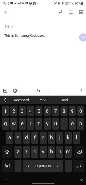 Disponibilidad del teclado Gboard Vs Swiftkey Vs Samsung