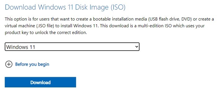 Instalación de Windows 11 en PC no compatibles Iso