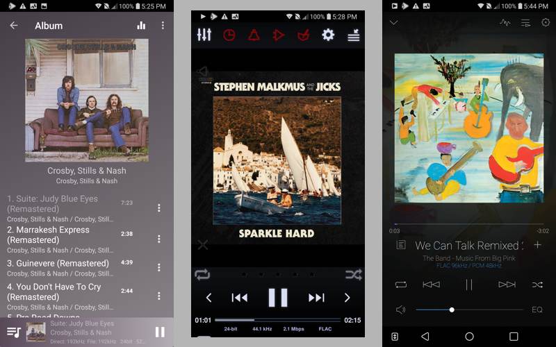 Aplicaciones de audio de alta resolución para Android
