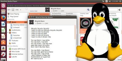 Letras de canciones en Linux