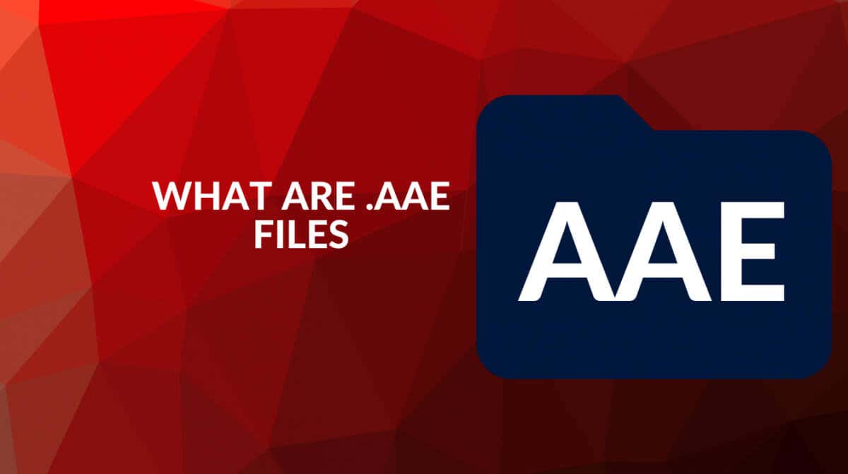 ¿Qué son los archivos AAE y cómo abrirlos o convertirlos?