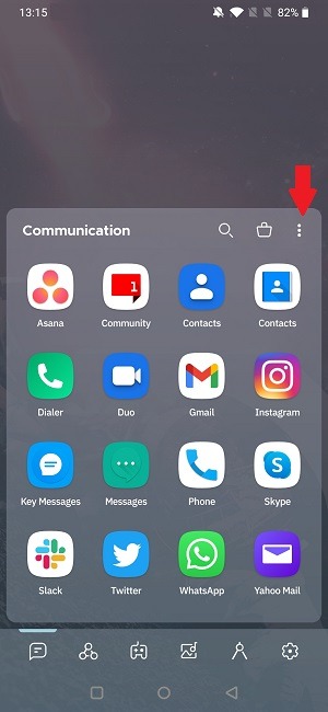 Cómo cambiar el menú inteligente del tamaño del icono de la aplicación