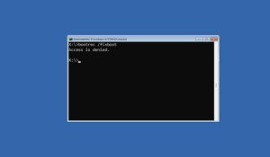 4 formas de corregir el error «Acceso denegado» de Bootrec /Fixboot