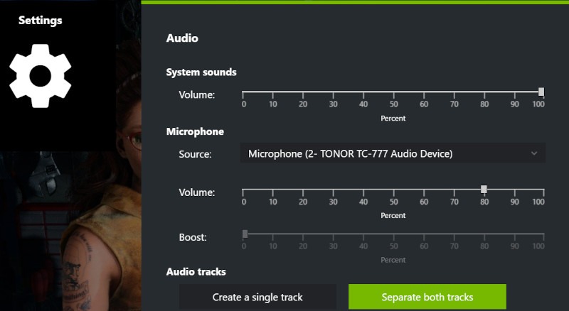 Guía de configuración de Gfe Nvidia Share Audio Tracks