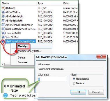 MaximumAttachmentSize