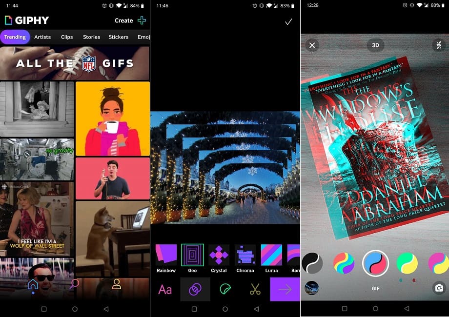 Mejores aplicaciones para crear Gifs Giphy