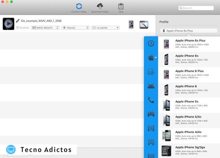 Reproducir archivos Wmv Ios Drag Export Format