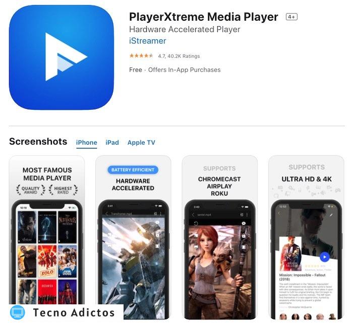 Reproducir archivos Wmv Ios Player Xtreme