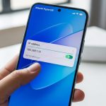 Manos sosteniendo un smartphone Xiaomi 14T con menú HyperOS visible