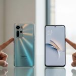 Analista tecnológico compara Oppo y Xiaomi en escritorio de vidrio